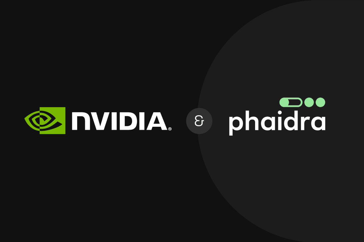 Phaidra is part of the NVIDIA Omniverse DSX partnership developing AI agents to maximize energy efficiency and reliability for gigawatt-scale AI factories